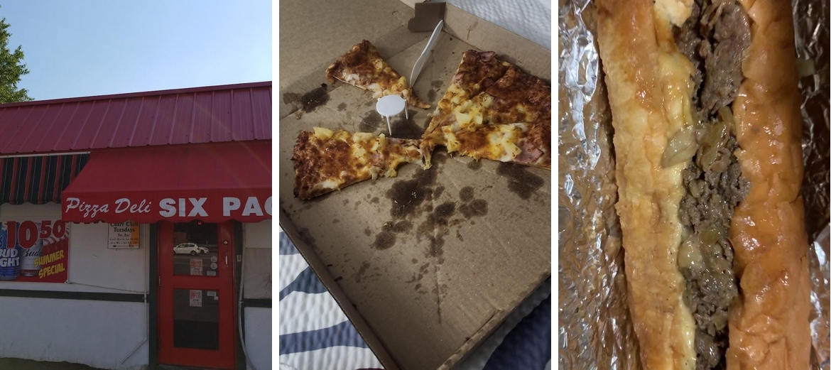 Pizza-Deli Six Pack Menu