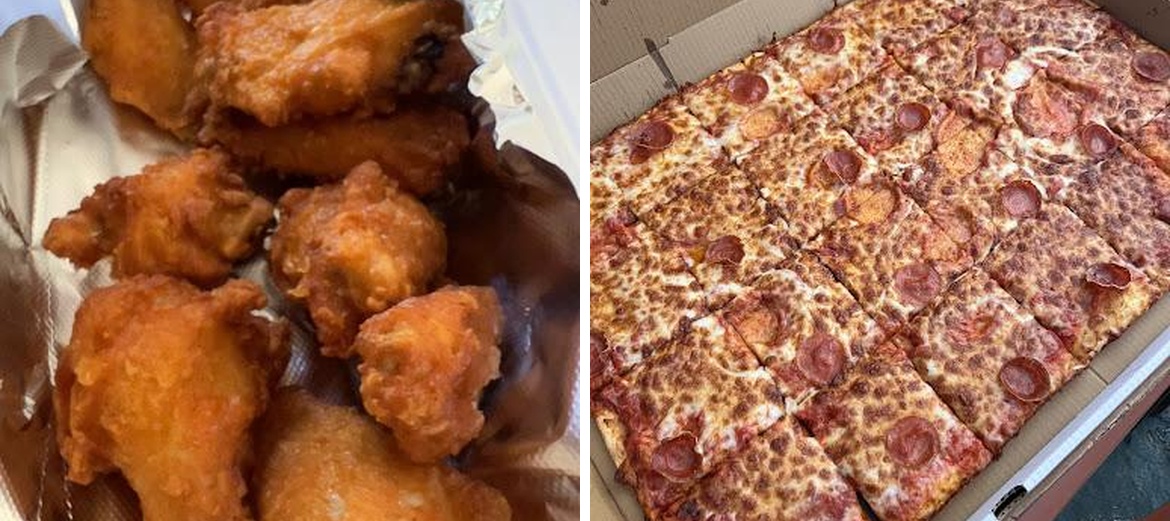 Pizza-Deli Six Pack Menu
